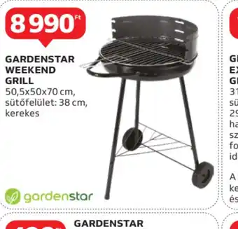 Auchan Gardenstar Weekend Grill ajánlat