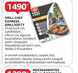 Auchan Grill Chef Express Grillszett ajánlat