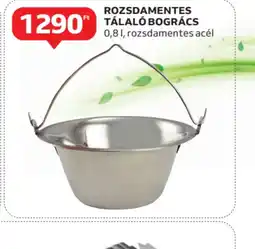 Auchan Rozsdamentes Tálaló Bogrács ajánlat