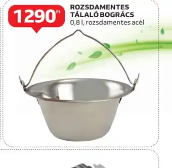 Auchan Rozsdamentes Tálaló Bogrács ajánlat