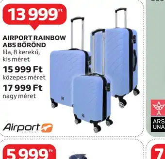 Auchan Airport Rainbow ABS bőrönd ajánlat