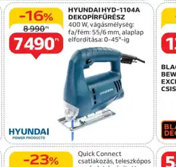 Auchan Dekopírfűrész HYUNDAI HYD-1104A ajánlat