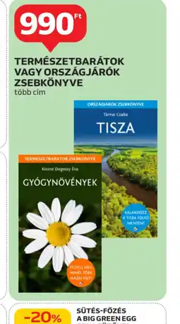 Auchan Természetbarátok vagy országjárók zsebkönyve ajánlat