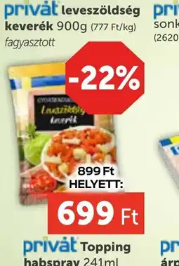 PRIVÁT Privat leveszöldség keverék ajánlat