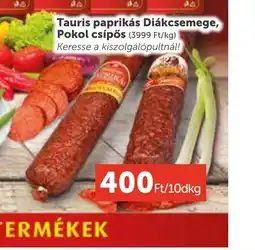 PRIVÁT Tauris paprikás Diákcsemeg ajánlat