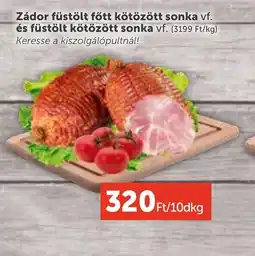 PRIVÁT Zádor füstölt főtt kötözött sonka vf. és füstölt kötözött sonka vf. ajánlat