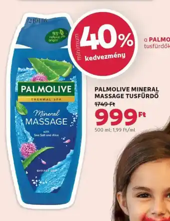 Rossmann Palmolive mineral massage tusfürdő ajánlat