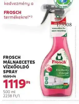 Rossmann Frosch málnaecetes vízkőoldó spray ajánlat