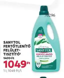 Rossmann Sanytol fertőtlenítő felület- tisztító ajánlat