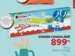 Rossmann Kinder csokoládé ajánlat