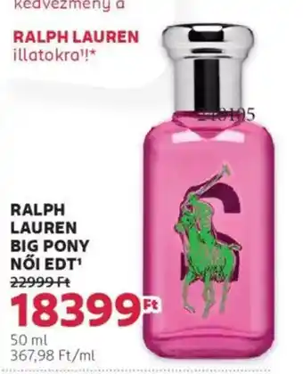 Rossmann Ralph lauren big pony női edt ajánlat