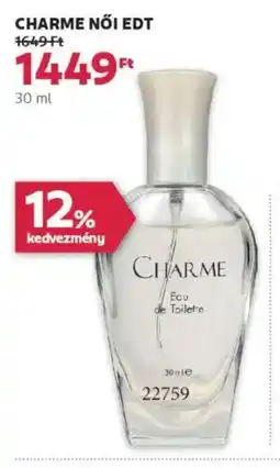 Rossmann Charme női edt ajánlat