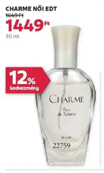 Rossmann Charme női edt ajánlat