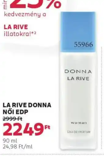 Rossmann La rive donna női edp ajánlat