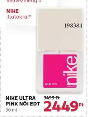 Rossmann Nike ultra pink női edt ajánlat