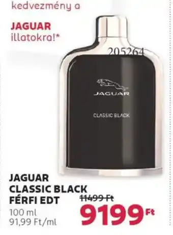 Rossmann Jaguar classic black férfi edt ajánlat