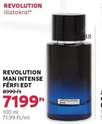 Rossmann Revolution man intense férfi edt ajánlat