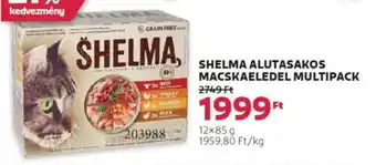 Rossmann Shelma alutasakos macskaeledel multipack ajánlat