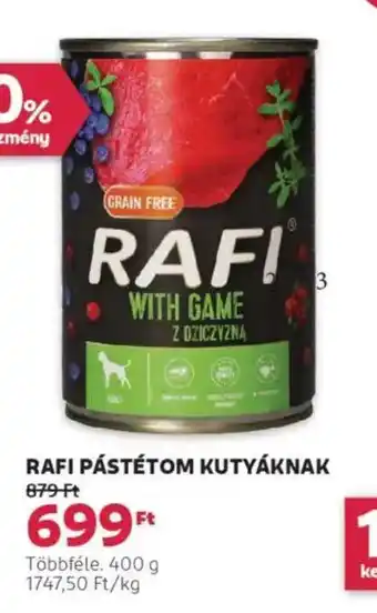 Rossmann Rafi pástétom kutyáknak ajánlat