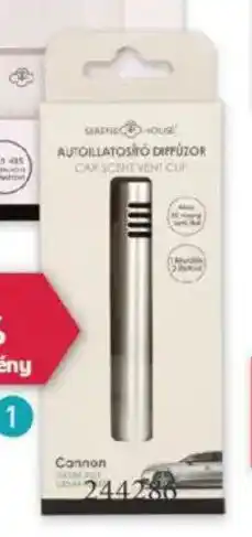 Rossmann Serene house cannon ezüst autós illatosító ajánlat