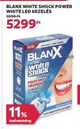 Rossmann BLANX WHITE SHOCK POWER WHITE LED KEZELÉS ajánlat