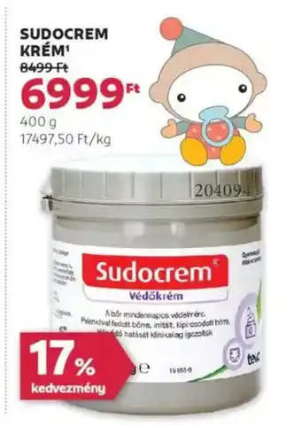 Rossmann Sudocrem krém ajánlat