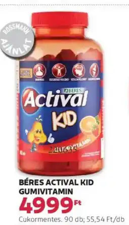 Rossmann Béres actival kid gumivitamin ajánlat