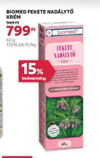 Rossmann Biomed fekete nadálytő krém ajánlat