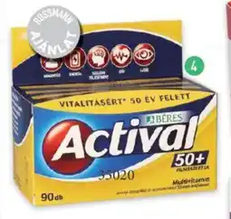 Rossmann Béres actival 50+ filmtabletta ajánlat