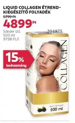 Rossmann Liquid collagen étrend- kiegészítő folyadék ajánlat