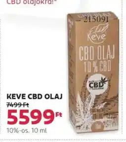 Rossmann Keve cbd olaj ajánlat