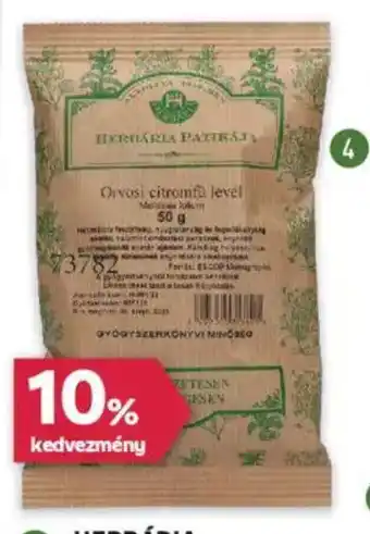 Rossmann Herbária orvosi citromfű levél ajánlat