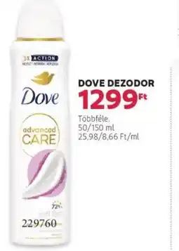 Rossmann Dove dezodor ajánlat