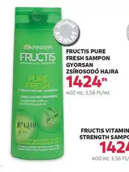 Rossmann Fructis pure fresh sampon gyorsan zsírosodó hajra ajánlat