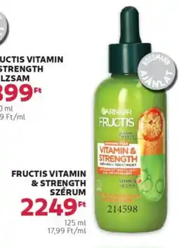 Rossmann Fructis vitamin & strength szérum ajánlat