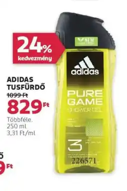 Rossmann Adidas tusfürdő ajánlat