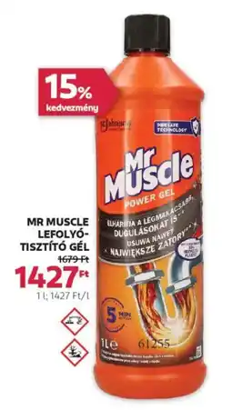 Rossmann Mr muscle lefolyó- tisztító gél ajánlat