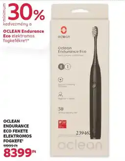 Rossmann Oclean endurance eco fekete elektromos fogkefe ajánlat