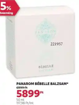 Rossmann Panarom bébelle balzsam ajánlat