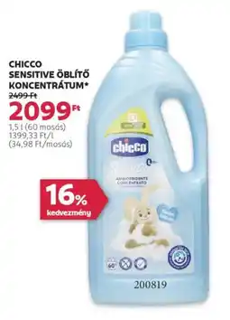 Rossmann Chicco sensitive öblítő koncentrátum ajánlat