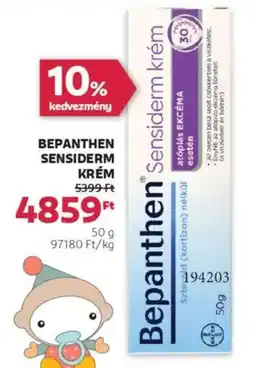 Rossmann Bepanthen sensiderm krém ajánlat