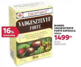 Rossmann Biomed vadgesztenye forte kapszula ajánlat