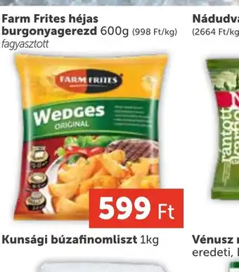 PRIVÁT Farm Frites héjas burgonyagerezdek ajánlat