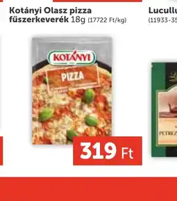 PRIVÁT Kotányi Olasz pizza fűszerkeverék ajánlat