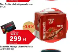 PRIVÁT Top Fruits sűrített paradicsom ajánlat