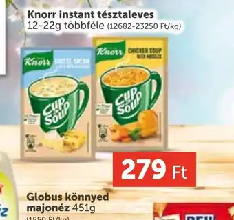 PRIVÁT Knorr instant tésztaleves ajánlat