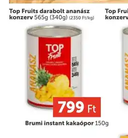 PRIVÁT Top Fruits darabolt ananász ajánlat