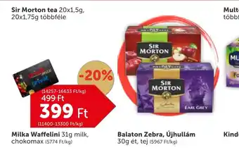 PRIVÁT Sir Morton tea ajánlat