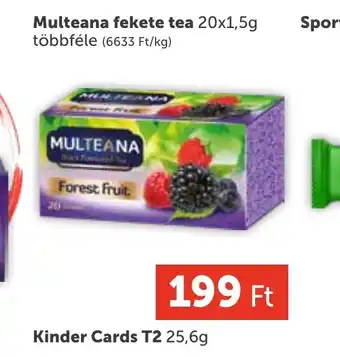 PRIVÁT Multeana fekete tea ajánlat