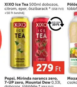 PRIVÁT Xixo Ice Tea dobozos ajánlat